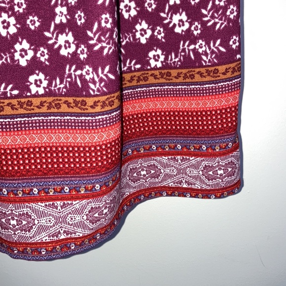 Purple and White Xhilaration Dress - Picture 4 of 6